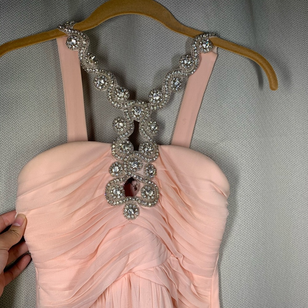 Windsor light pink prom dress